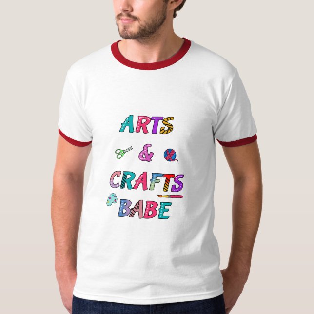 Camiseta Artes e Artesanatos Babe (Frente)
