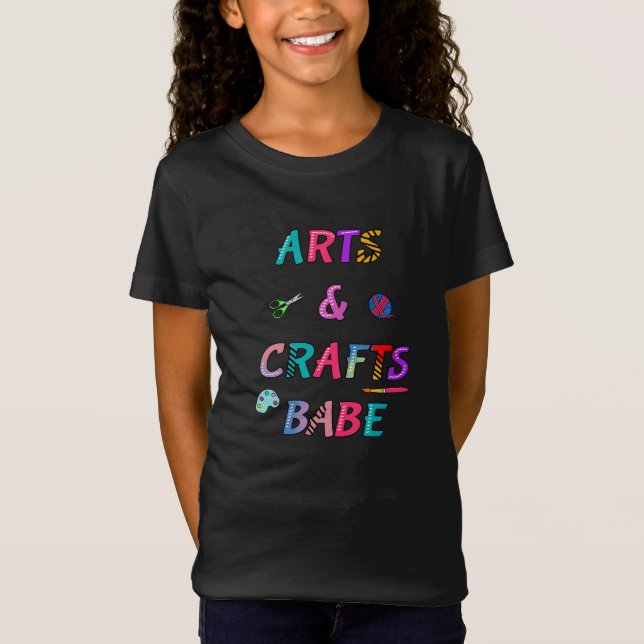 Camiseta Artes e Artesanatos Babe (Frente)