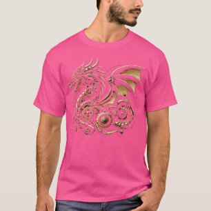 Camiseta Artes Gráficas de Arte de Dragão-Vedante Trabalho