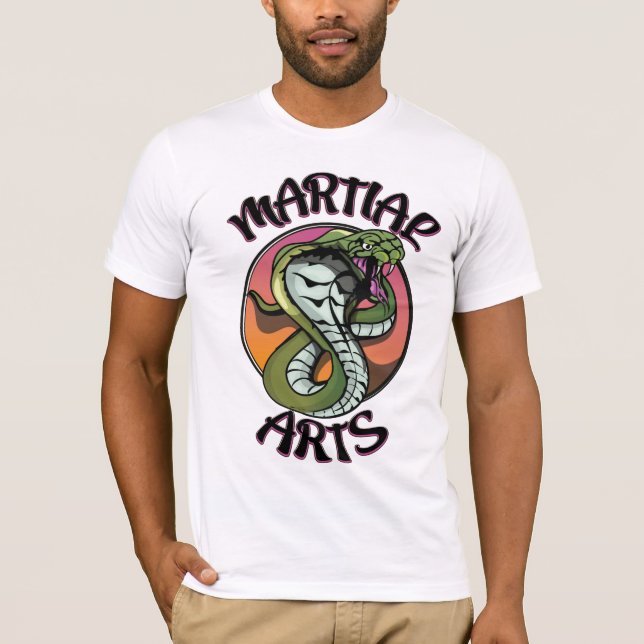 Camiseta Artes Marciais Cobra (Frente)