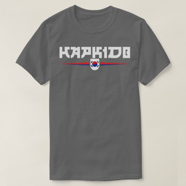Camiseta Artes marciais coreanas Hapkido (Frente do Design)