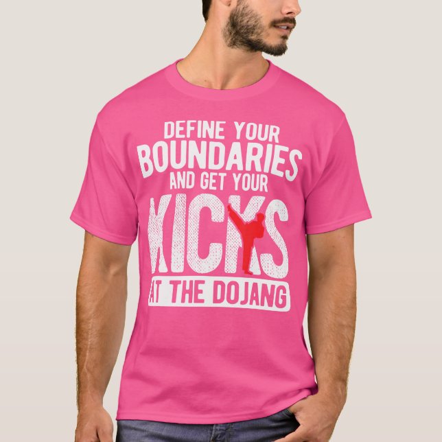 Camiseta Artes marciais coreanas Taekwondo (Frente)