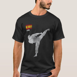Camiseta Artes marciais de equipe de karatê clássico kick M