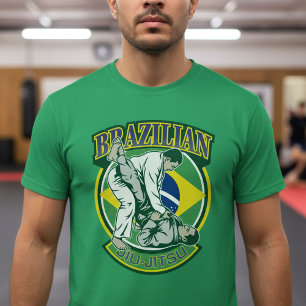 Camiseta Artes Marciais de Jiu-Jitsu Brasileiro