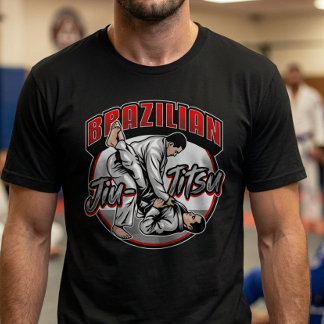 Camiseta Artes Marciais de Jiu-Jitsu Brasileiro