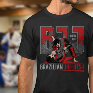 Camiseta Artes Marciais de Jiu-Jitsu Brasileiro