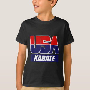 Camiseta Artes Marciais de Karatê 2021 EUA Equipe