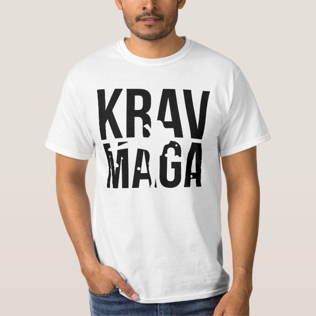 Camiseta Artes marciais de Krav Maga (Frente)