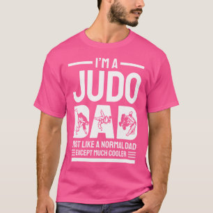 Camiseta Artes marciais desoladas Judo Gif Judo Pai Mma