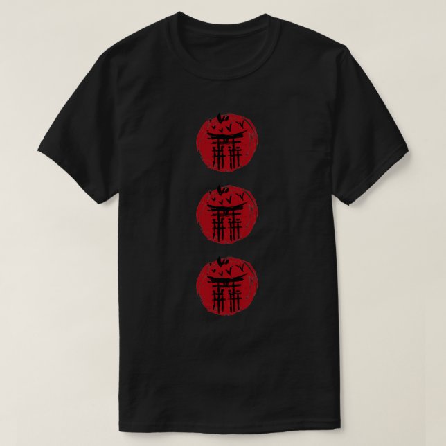 Camiseta Artes marciais japonesas (Frente do Design)