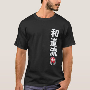 Camiseta Artes Marciais Japonesas Karate Wado Ryu Kanji