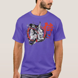 Camiseta Artes marciais japonesas Tengu Samurai com Geisha 