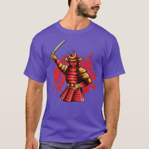 Camiseta Artes marciais japonesas Tengu Samurai com Mask Ja