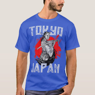 Camiseta Artes marciais japonesas Tengu Samurai com Neko Ma