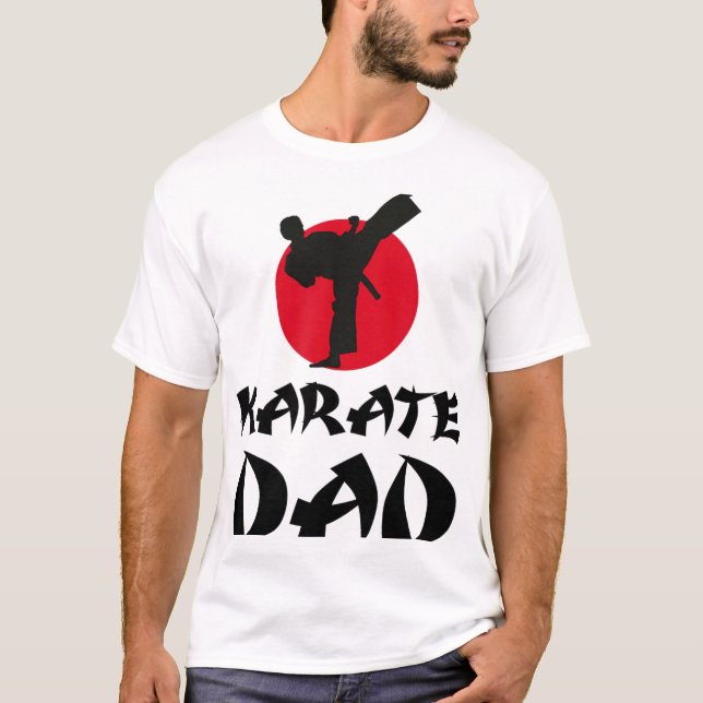 Camiseta Artes Marciais Karate Dad (Frente)