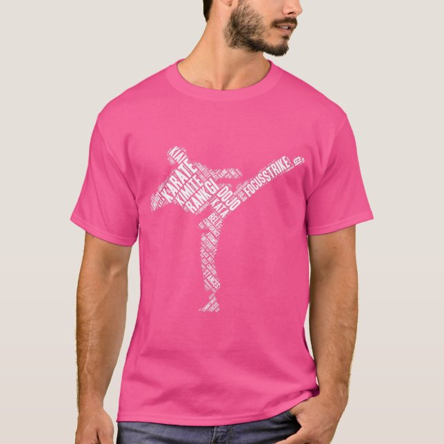 Camiseta Artes marciais Karate Kung Fu (Frente)