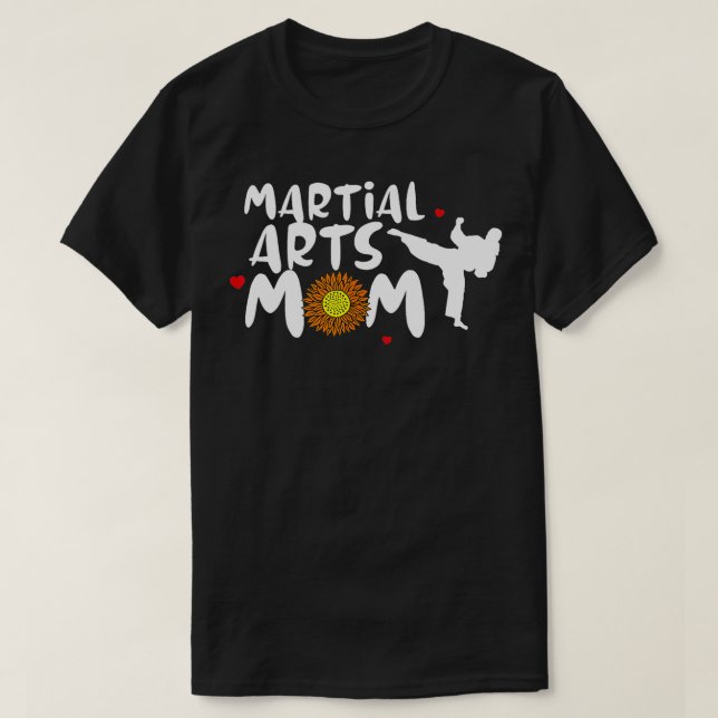 Camiseta Artes marciais Mãe para Mulheres Artes Marciais Bo (Frente do Design)