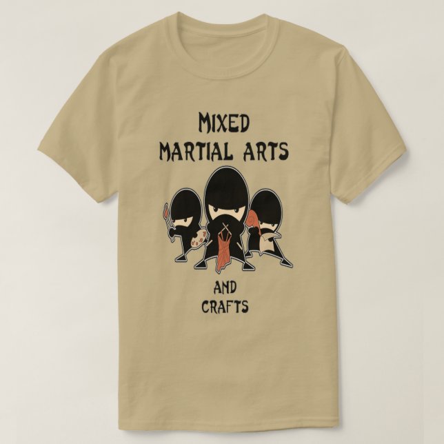 Camiseta Artes marciais mistas (Frente do Design)