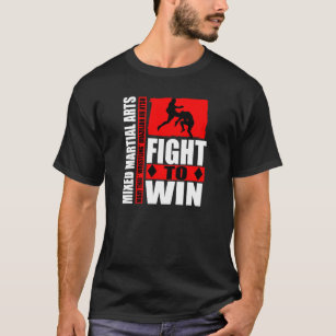 Camiseta Artes marciais misturadas - luta para ganhar do "o