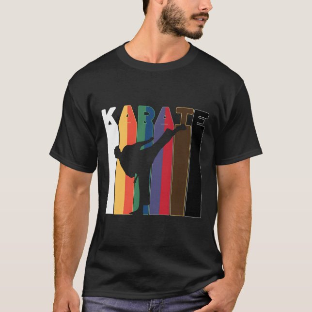 Camiseta Artes Marciais Presentes Cintos de Karato de Longa (Frente)
