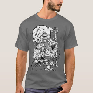 Camiseta Artes Marciais Samurai Bushido Código Premium T-Sh
