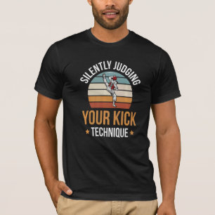 Camiseta Artes Marciais Taekwondo Para Um Estudante Do Taek