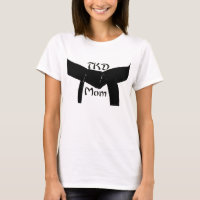 Artes marciais TKD Black Belt Mãe