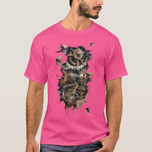 Camiseta Artes Mecânicas Steampunk