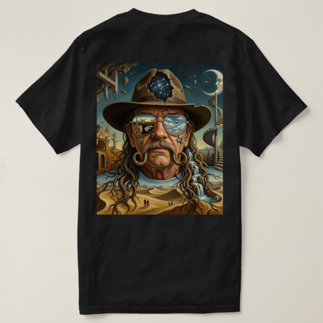 Camiseta Artes Surreais RC (Verso do Design)