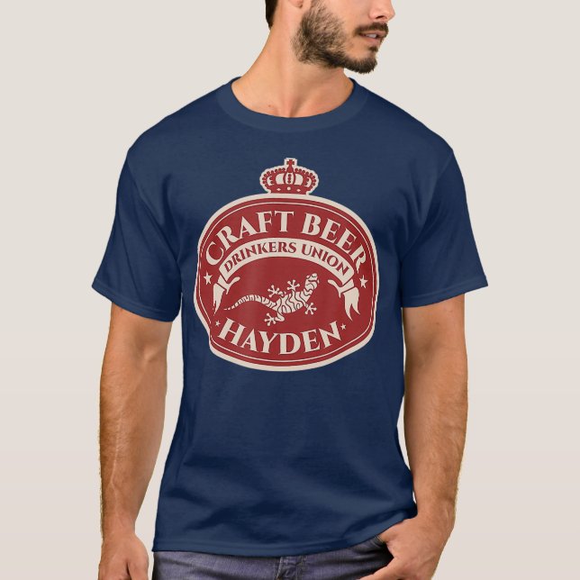 Camiseta Artesanato Beer Lover - Hayden Idaho (Frente)