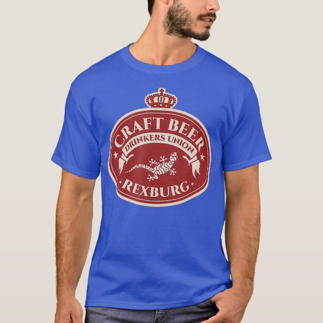 Camiseta Artesanato Beer Lover - Rexburg Idaho (Frente)