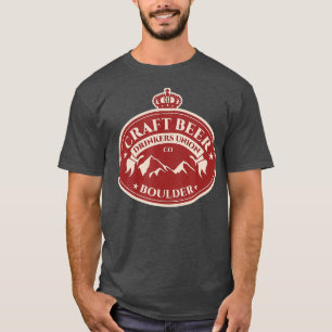 Camiseta Artesanato Beer Lovers Boulder Colorado