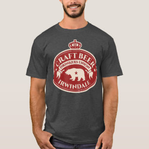 Camiseta Artesanato Beer Lovers - Irwinale California