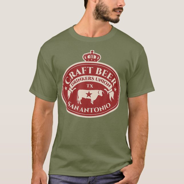 Camiseta Artesanato Beer Lovers - San Antonio Texas (Frente)