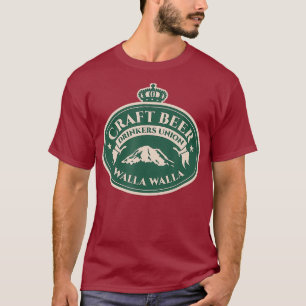 Camiseta Artesanato Beer Lovers - Walla Walla Washington