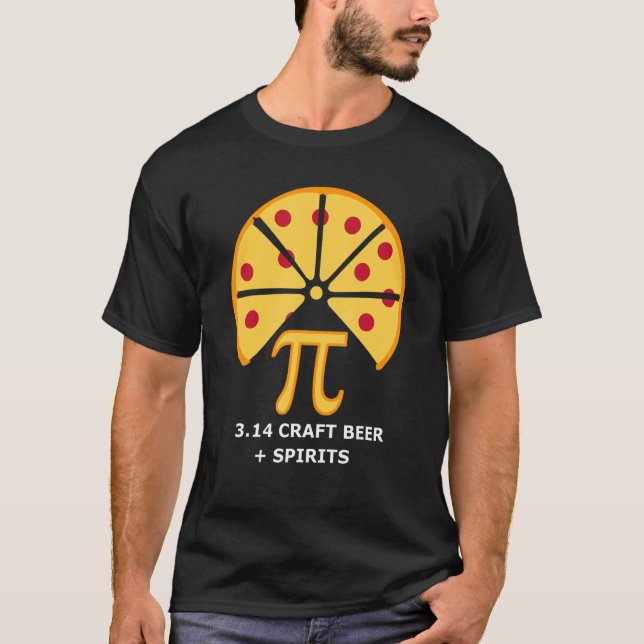 Camiseta Artesanato Beer Pi Engraçado Matemática Presente P (Frente)