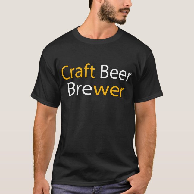 Camiseta Artesanato Cerveja Preta (Frente)