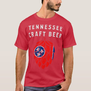 Camiseta Artesanato De Bandeira Do Tennessee Beer Beer Love