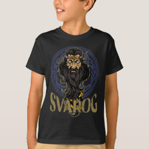 Camiseta Artesanato de Ser Celestial Eslavo Pagão Eslavo P