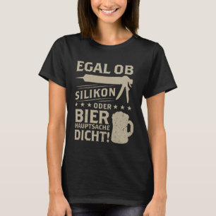 Camiseta Artesanato dizendo não importa se é silicone ou ab