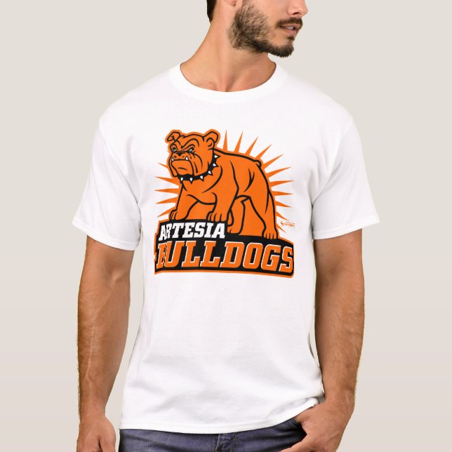 Camiseta Artesia Bulldog Logotipo Primário T-Shirt (Frente)