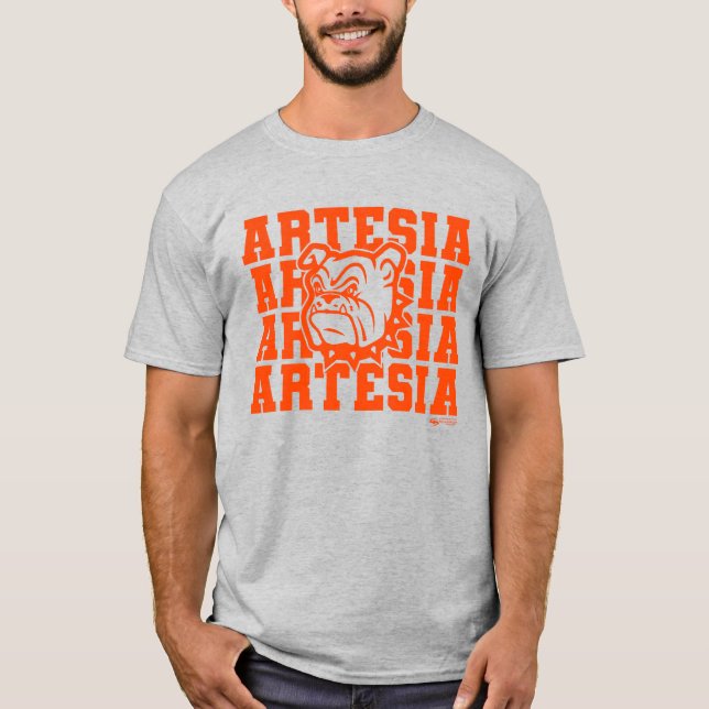 Camiseta Artesia Bulldog Tradition T-Shirt (Frente)