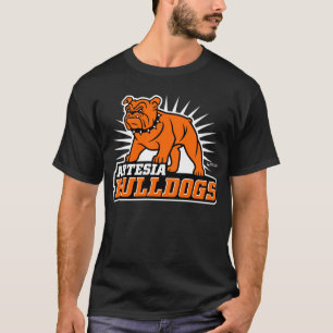 Camiseta Artesia Bulldogs Logotipo Primário T-Shirt
