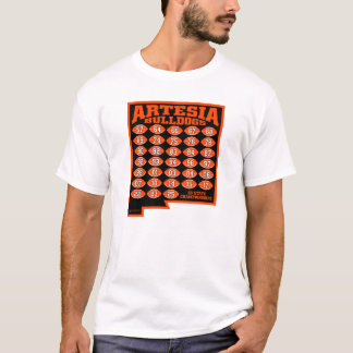 Camiseta Artesia Bulldogs State Champs Futebol