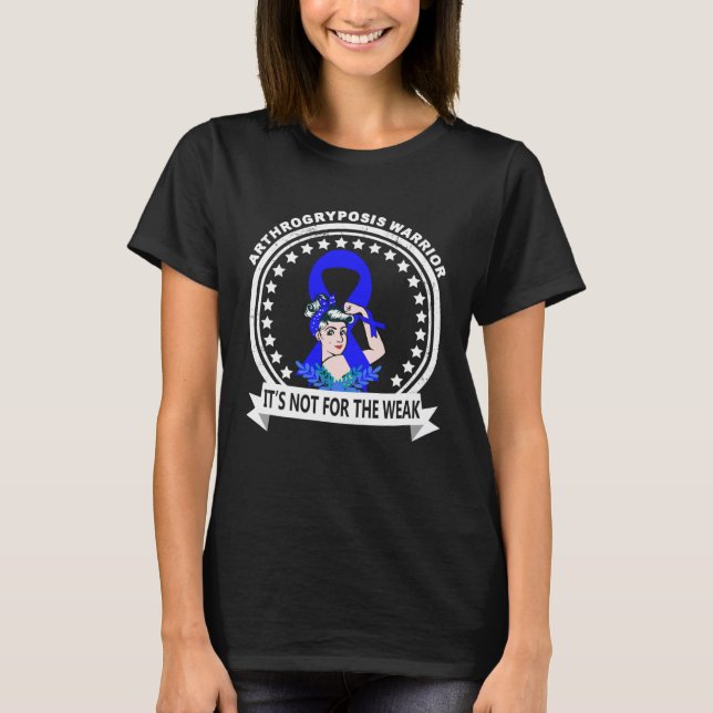 Camiseta Arthrogryposis Warrior (Frente)