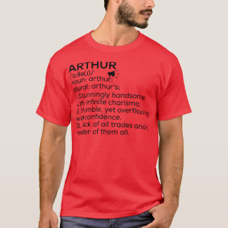 Camiseta Arthur Name Definition Arthur Significa Arthur Nam