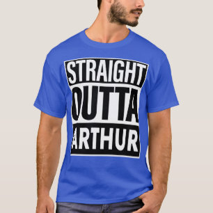 Camiseta Arthur Name Hetero Outta Arthur
