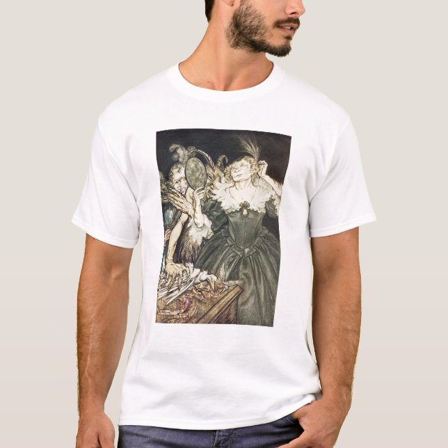 Camiseta Arthur Rackham | Comus por John Milton: "E eles, (Frente)