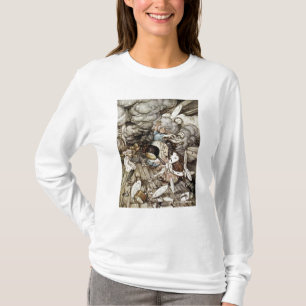 Camiseta Arthur Rackham   em Cozinha da duquesa, illustr