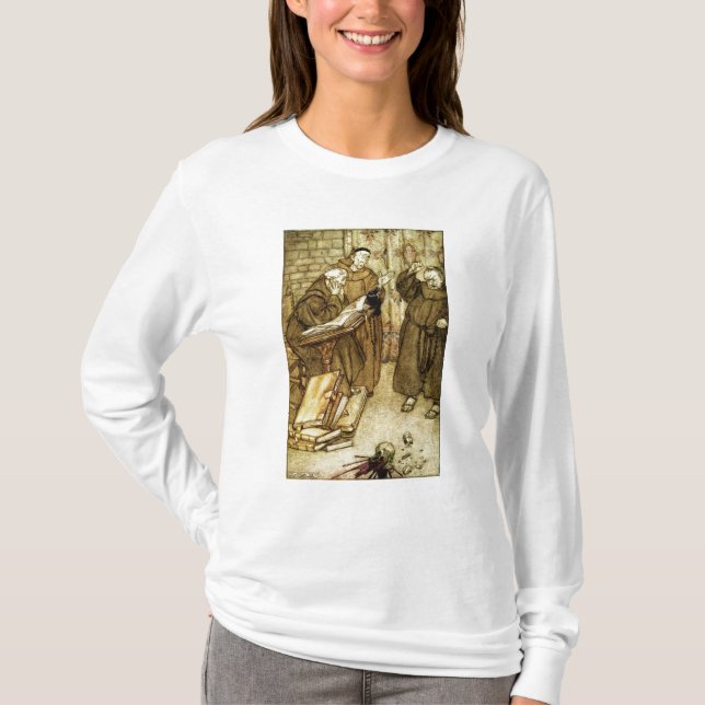 Camiseta Arthur Rackham |Illustration 'do Jackdaw do Rh (Frente)